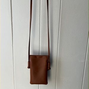 Madewell leather phone crossbody